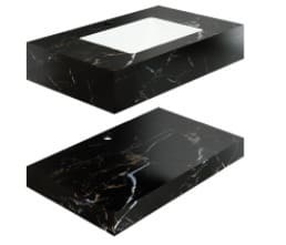 Chậu lavabo 2 tầng Viglacera SC-VI11-9GP01