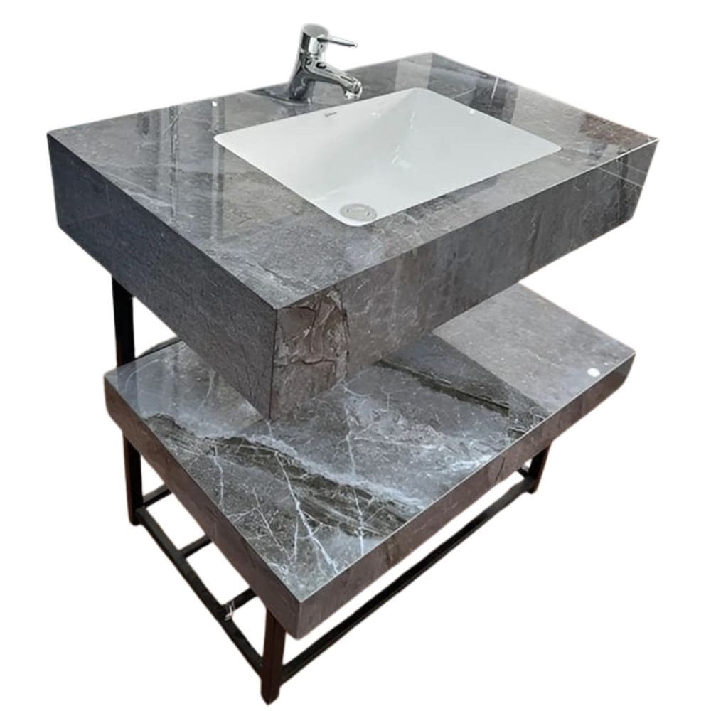 Chậu lavabo 2 tầng Viglacera SC-US7-9GP02