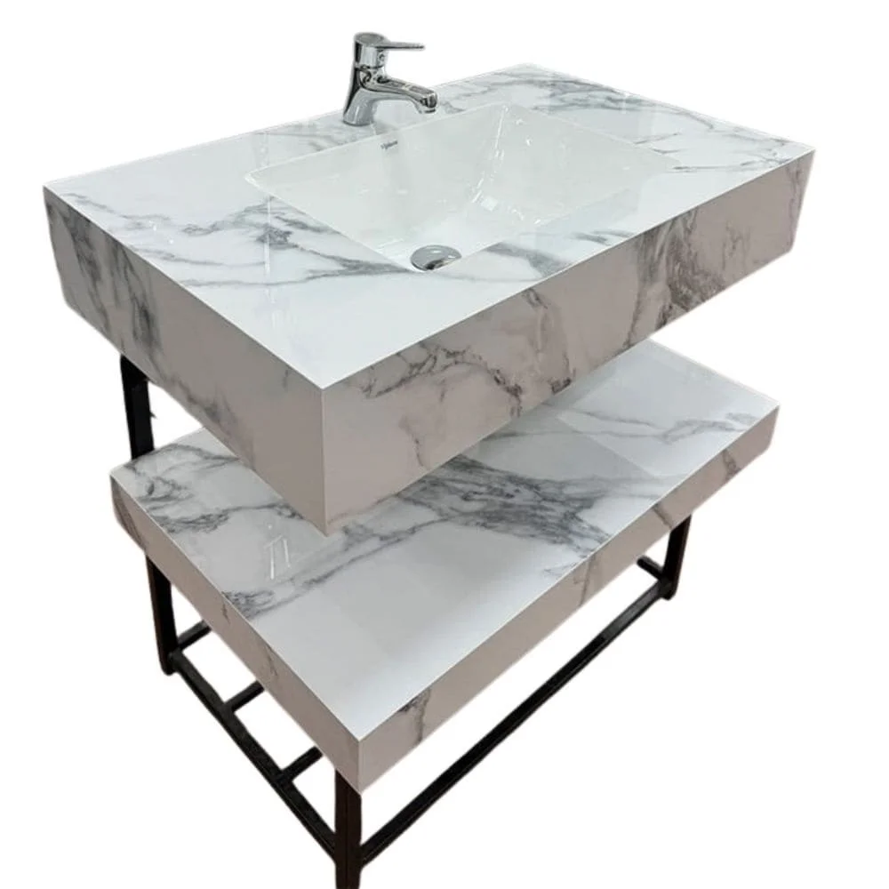 Chậu lavabo 2 tầng Viglacera SC-V16-9GP01