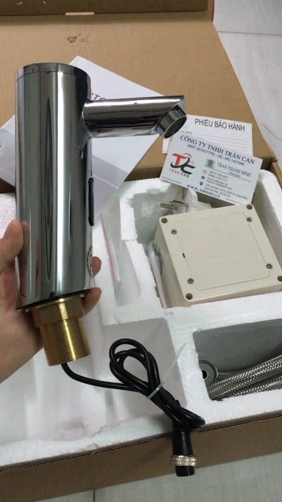 Vòi lavabo cảm ứng cao cấp Trancan TC 921106