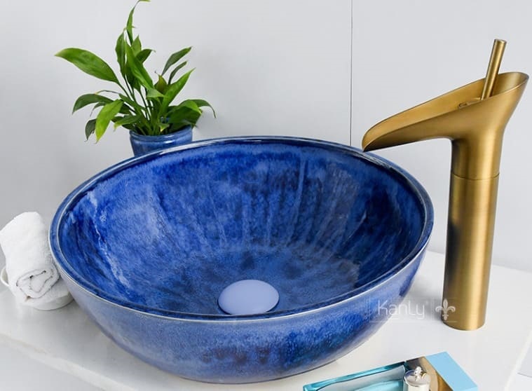 Chậu gốm mỹ thuật Kanly GV001