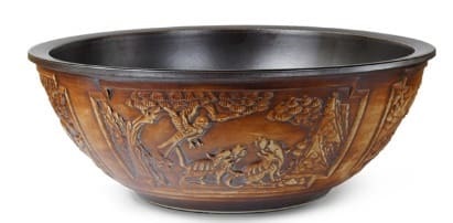 Chậu trồng cây cảnh bằng gốm sứ Kanly SU114