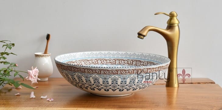 Chậu gốm sứ mỹ thuật Kanly SU715