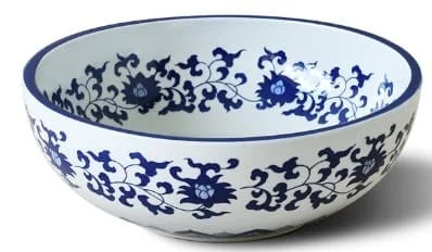 Chậu lavabo mỹ thuật bằng sứ Kanly SU118