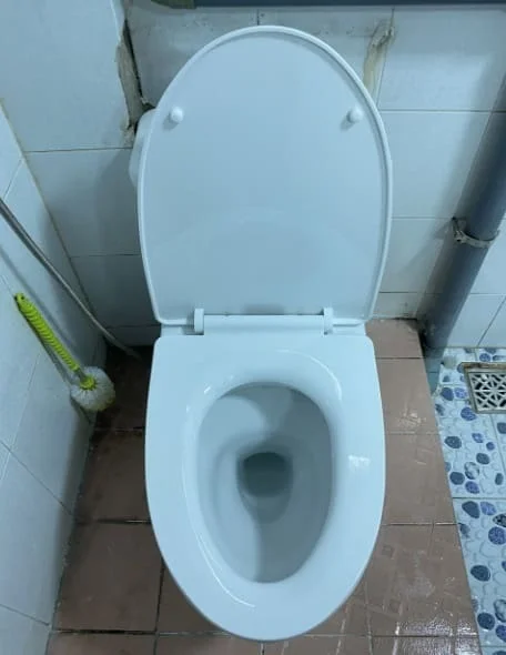 Bồn cầu Inax tại nhà dân khui Bắc Bình, Hàm Tân