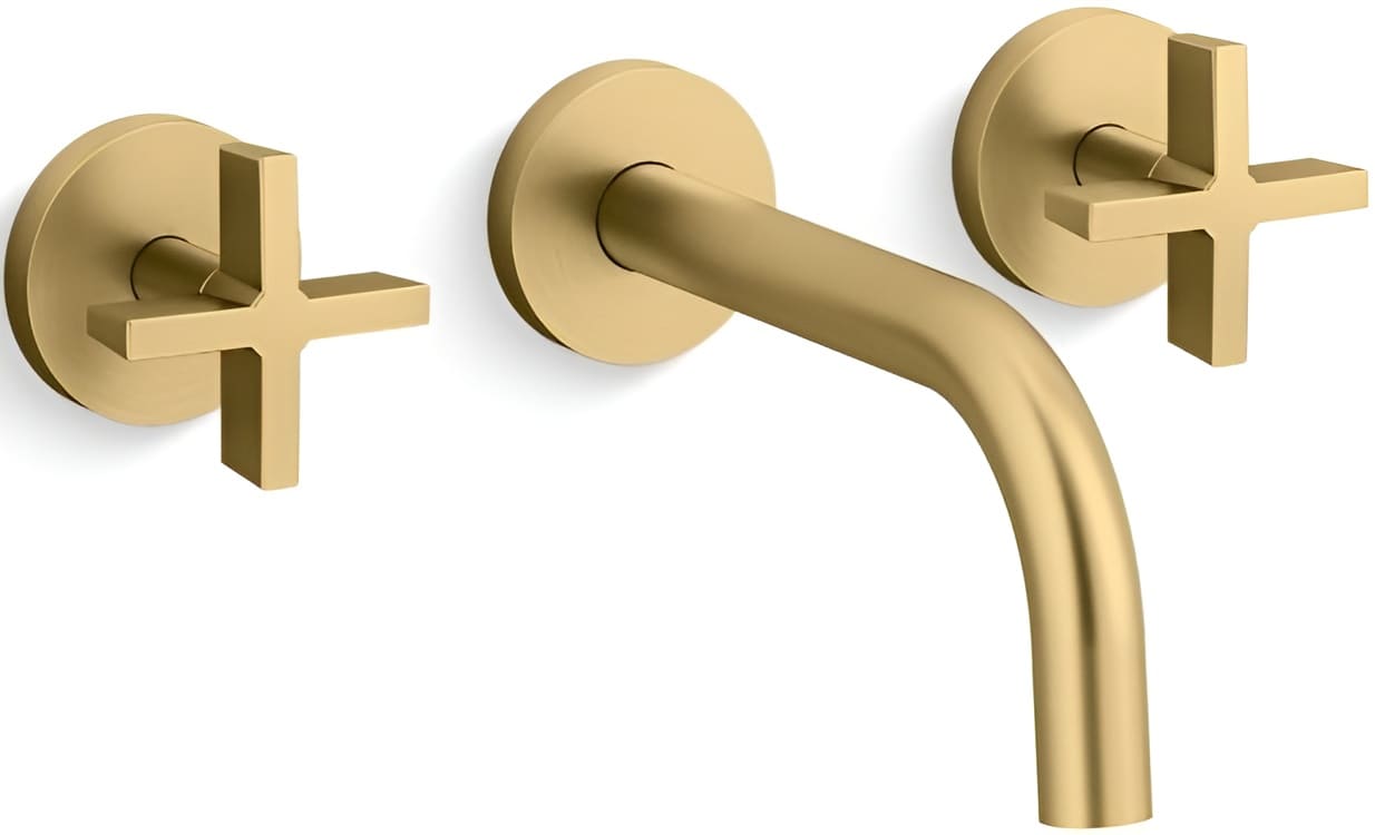 Vòi chậu rửa mặt nóng lạnh Kallista P21803-CR-2MB