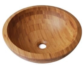 Chậu lavabo bằng tre Kanly LTE11