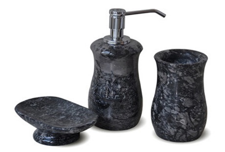 Bộ Lọ Đựng Xà Phòng Bằng Đá Kanly PK02