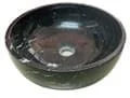 Chậu Rửa Mặt Đá Tự Nhiên Màu Đen Eximstone BST79