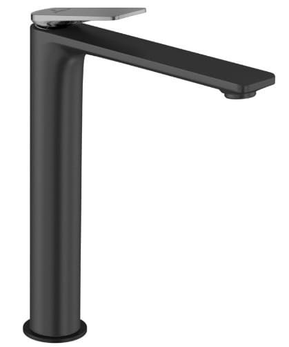 Vòi chậu rửa mặt nóng lạnh đen Ấn Độ Jaquar LAG-BBC-91005BWF