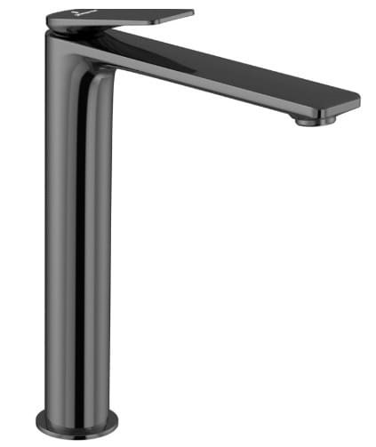 Vòi chậu rửa mặt nóng lạnh Chrome đen Ấn Độ Jaquar LAG-BCH-91005BWF