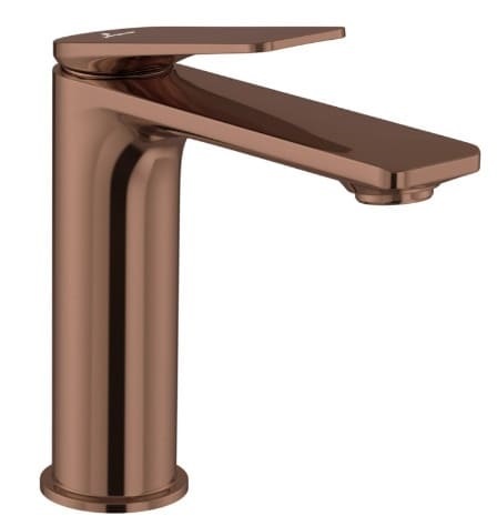 Vòi chậu rửa mặt nóng lạnh màu vàng đỏ Ấn Độ Jaquar LAG-BGP-91023BWF