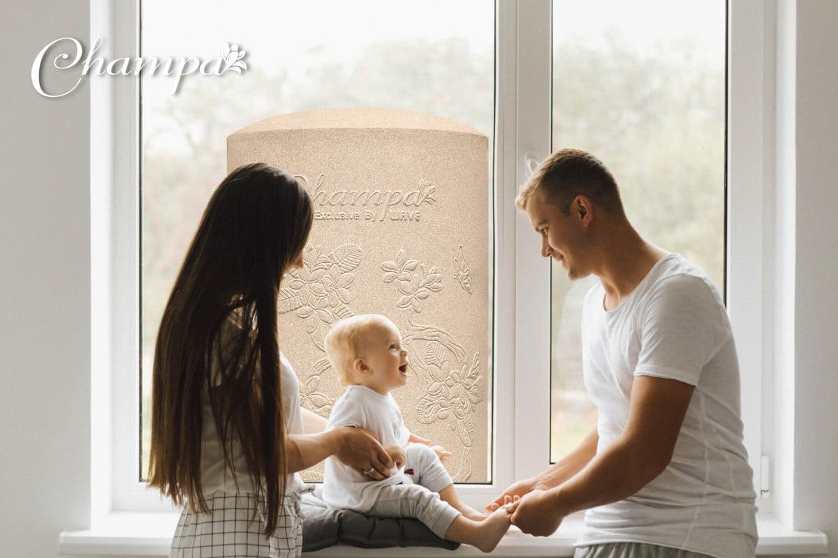 Bồn nước kháng khẩu Wave Champa