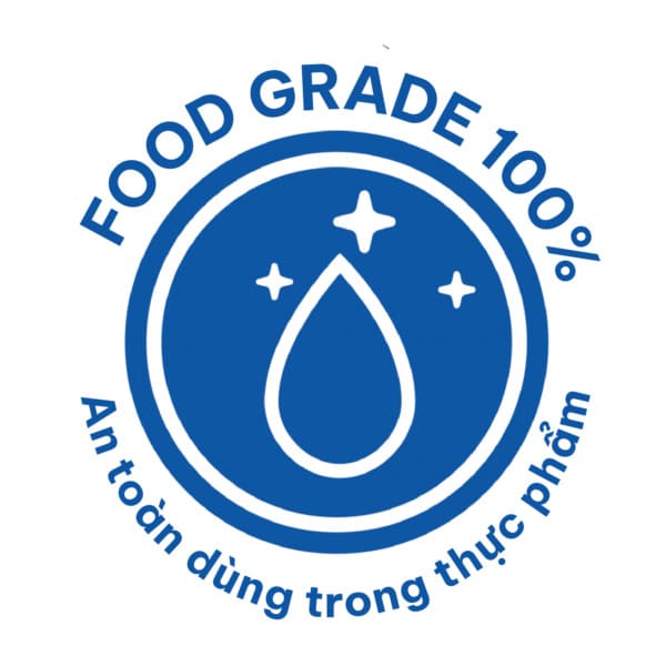 Bồn nước kháng khuẩn Wave Champa đặt food grade