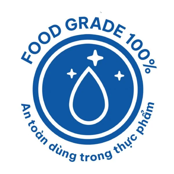 Bồn nước kháng khuẩn Wave Champa đặt food grade