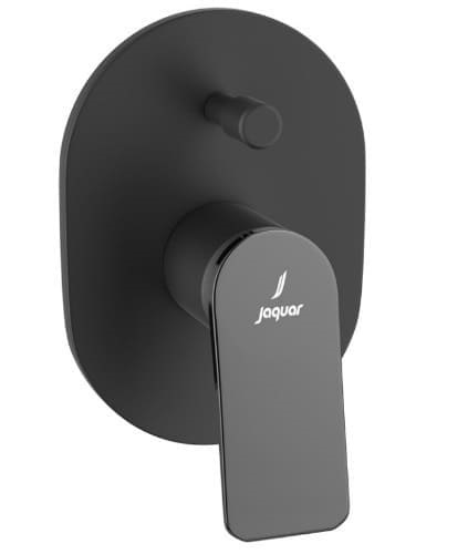 Mặt nạ âm tường Ân Độ màu đen Jaquar LAG-BBC-91065MK