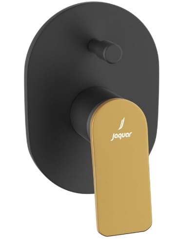 Mặt nạ âm tường Ân Độ màu vàng đen Jaquar LAG-BGM-91065MK