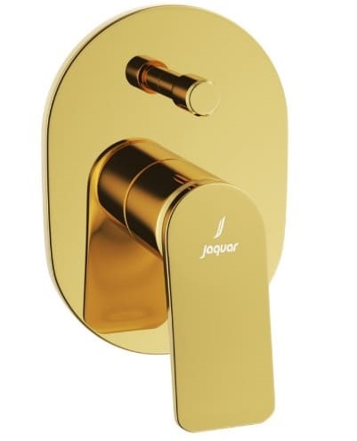 Mặt nạ âm tường Ân Độ màu vàng bóng Jaquar LAG-GBP-91065MK