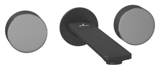 Vòi chậu âm tường Ấn Độ đen Jaquar LAG-BBC-91423K