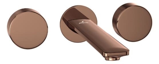 Vòi chậu âm tường Ấn Độ màu vàng đỏ Jaquar LAG-BGP-91423K