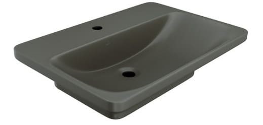 Chậu lavabo bàn đá Ấn Độ màu xám mờ Jaquar LAS-GRM-9193
