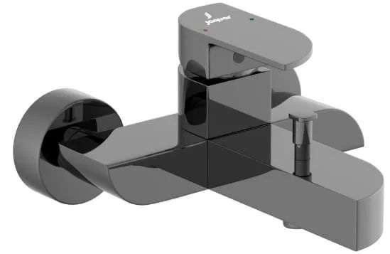 Sen tắm nóng lạnh gắn tường màu chrome đen Ấn Độ Jaquar ALI-BCH-85119