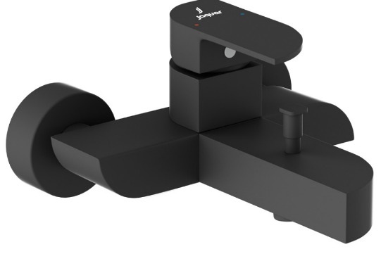 Sen tắm nóng lạnh gắn tường màu đen mờ Ấn Độ Jaquar ALI-BLM-85119