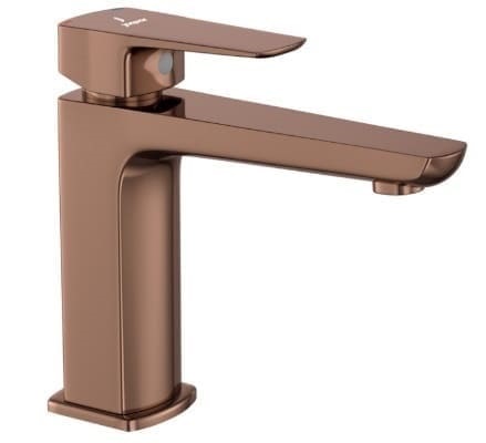 Vòi chậu rửa mặt nóng lạnh màu vàng Ấn Độ Jaquar KUP-BGP-35011BPM