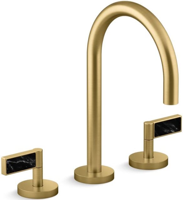 Vòi chậu rửa mặt nóng lạnh Kallista P24490-NM-2MB