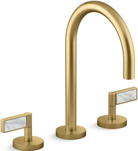 Vòi chậu rửa mặt nóng lạnh Kallista P24490-WC-2MB