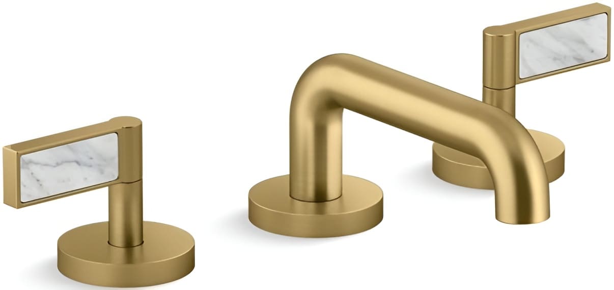 Vòi chậu rửa mặt nóng lạnh Kallista P24491-WC-2MB