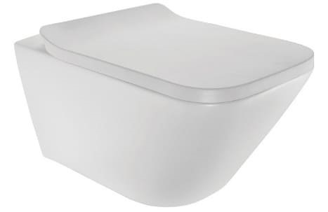 Bồn cầu treo tường không vành màu trắng mờ Jaquar LAS-WHM-91953BIUF