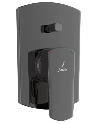 Mặt nạ âm tường Ân Độ màu đen chrome Jaquar KUP-BCH-35065MKPM