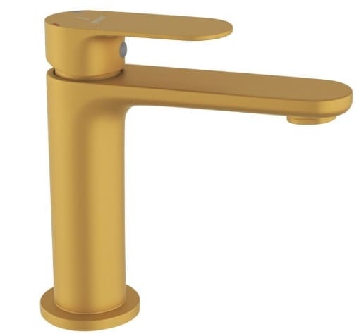 Vòi chậu rửa mặt màu vàng mờ Ấn Độ Jaquar OPP-GMP-15011BPM