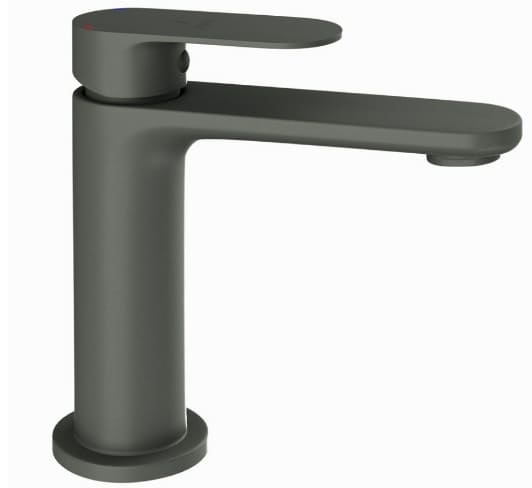 Vòi chậu rửa mặt màu than chì Ấn Độ Jaquar OPP-GRF-15011BPM