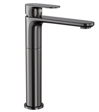 Vòi chậu rửa mặt màu đen chrome Ấn Độ Jaquar OPP-BCH-15005BPM