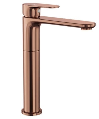 Vòi chậu rửa mặt màu đồng đỏ Ấn Độ Jaquar OPP-BGP-15005BPM