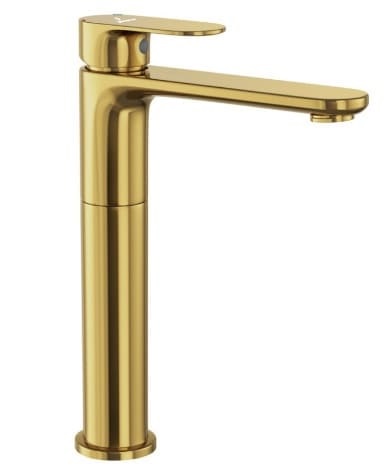 Vòi chậu rửa mặt màu vàng sáng Ấn Độ Jaquar OPP-GBP-15005BPM