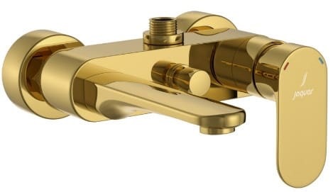 Củ sen tắm gắn tường màu vàng sáng Ấn Độ Jaquar OPP-GBP-15115PM