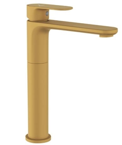 Vòi chậu rửa mặt màu vàng mờ Ấn Độ Jaquar OPP-GMP-15005BPM