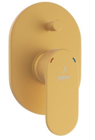 Mặt nạ âm tường Ân Độ màu vàng mờ Jaquar OPP-GMP-15065MKPM