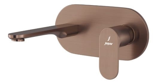 Vòi chậu âm tường màu đồng đỏ Ấn Độ Jaquar OPP-ACR-15441KPM