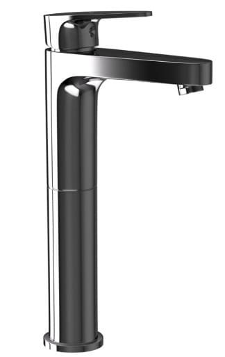 Vòi chậu rửa mặt thân cao màu đen chrome Ấn Độ Jaquar VGP-BCH-81005NB