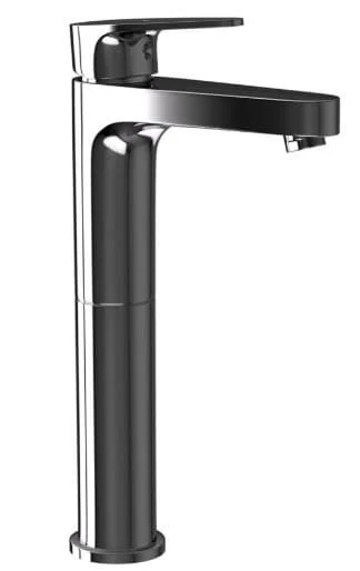 Vòi chậu rửa mặt thân cao màu đen chrome Ấn Độ Jaquar VGP-BCH-81005NB