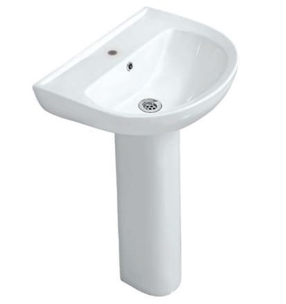 Chậu rửa treo tường Ấn Độ màu trắng Jaquar FLS-WHT-5801