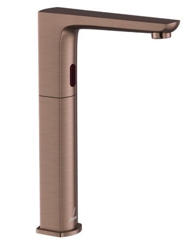 Vòi chậu rửa cảm biến thân cao màu đồng đỏ Ấn Độ Jaquar SNR-ACR-35017PM