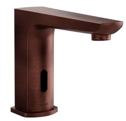 Vòi chậu rửa mặt cảm biến dùng pin màu đồng đỏ Ấn Độ Jaquar SNR-ACR-35019PM