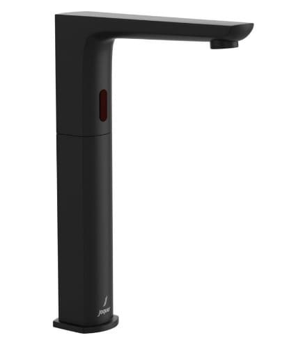 Vòi chậu rửa cảm biến thân cao màu đen mờ Ấn Độ Jaquar SNR-BLM-35017PM