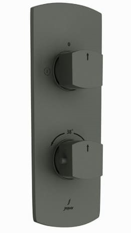 Củ sen nhiệt độ âm tường Ấn Độ màu đen mờ Jaquar KUP-GRF-35681PMV