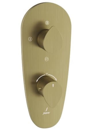 Mặt nạ sen nhiệt độ âm tường 3 đầu Ấn Độ màu đồng cổ Jaquar VGP-ABR-81683NK